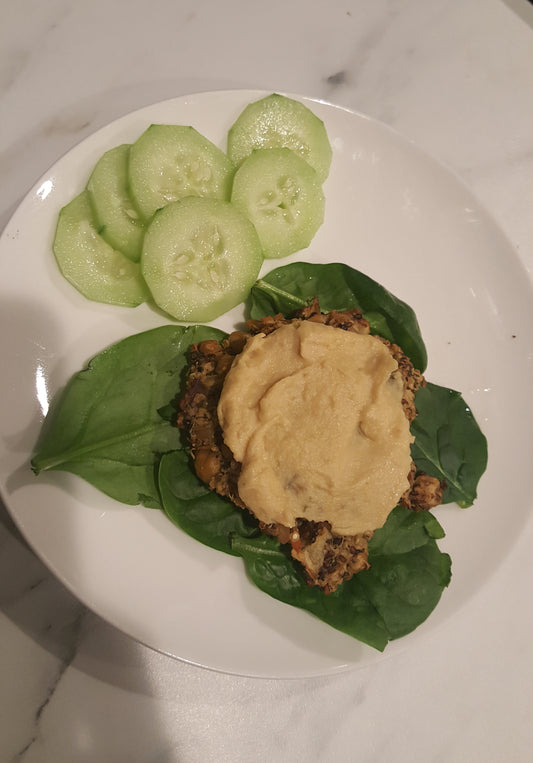 Apple Quinoa Burgers