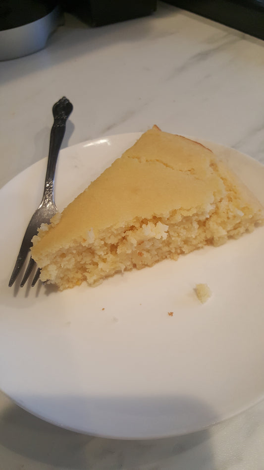 Healthy Lemon Cake with Elderberry Syrup - A Powerful Functional Food Combo