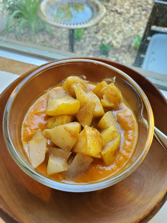 Pear Pumpkin Breakfast Parfaits