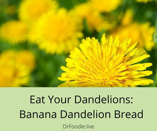 Delicious Banana Dandelion Bread