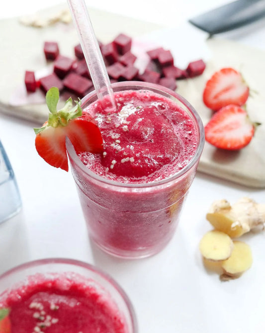 Great "Beet" - ing Heart Breakfast Smoothie