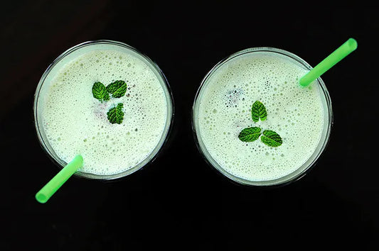 Mint "Ice Cream" Smoothie