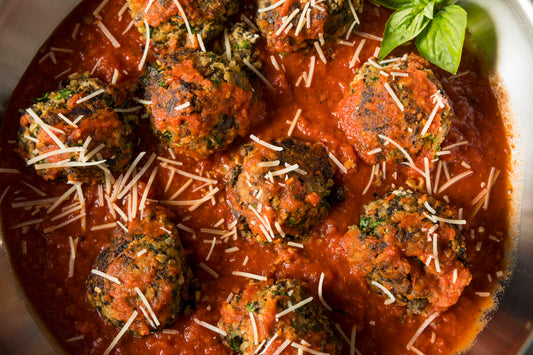 Pizza Balls with Marinara