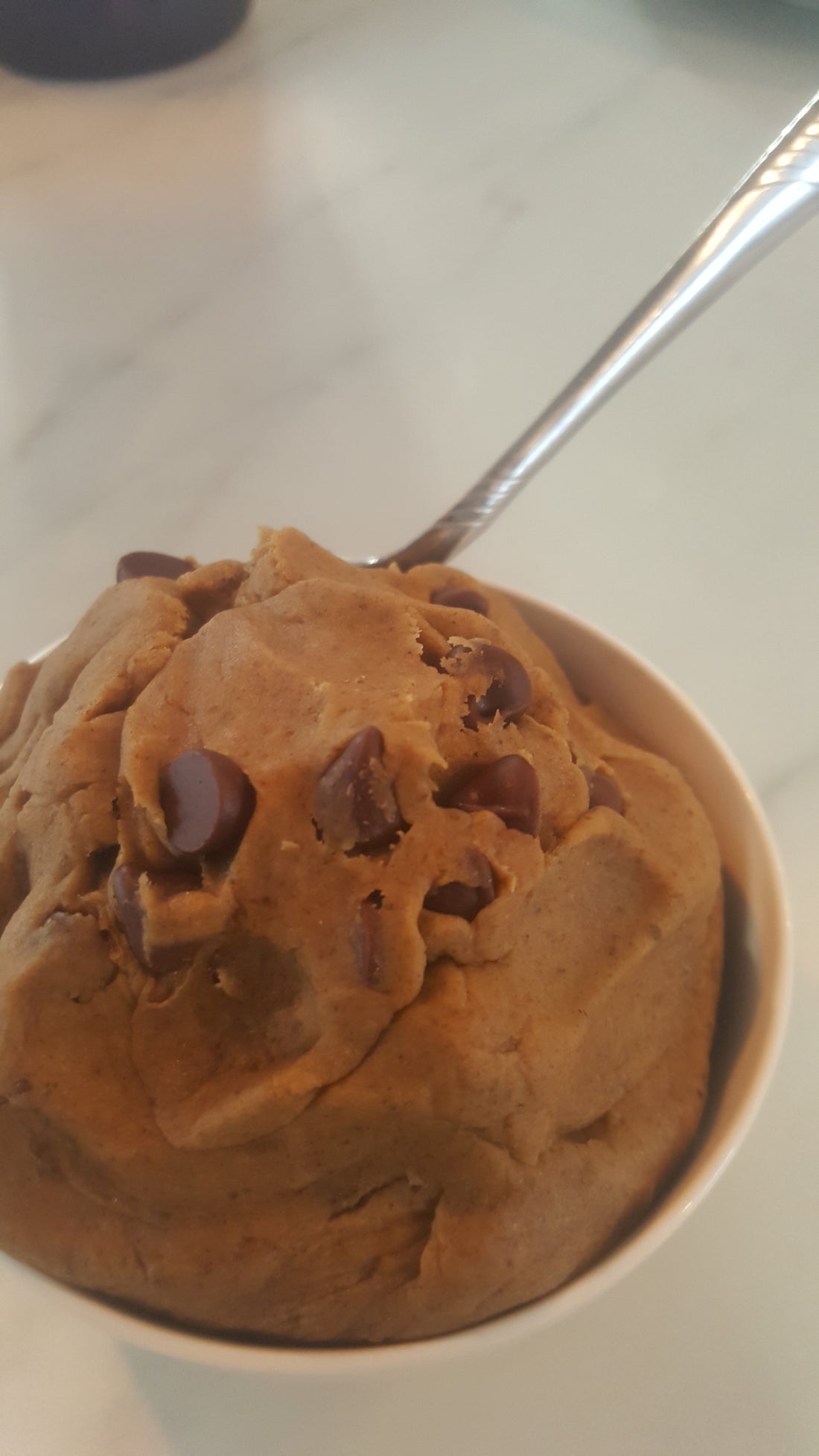 Healthy, Tasty, Eat-By-The-Spoon-And-Don't-Feel-Guilty-About-It Vegan Cookie Dough