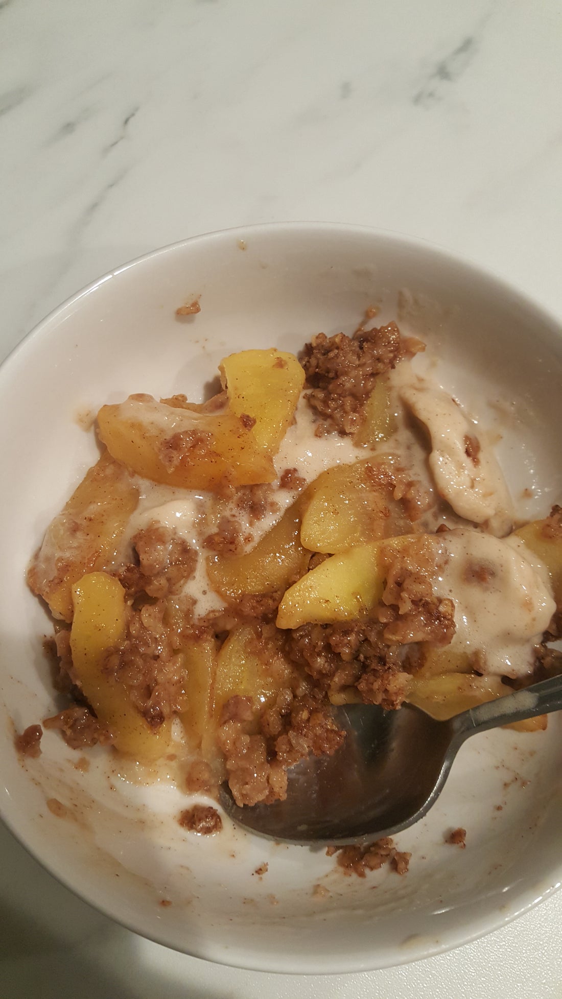 Pure and Simply Health Apple Crisp