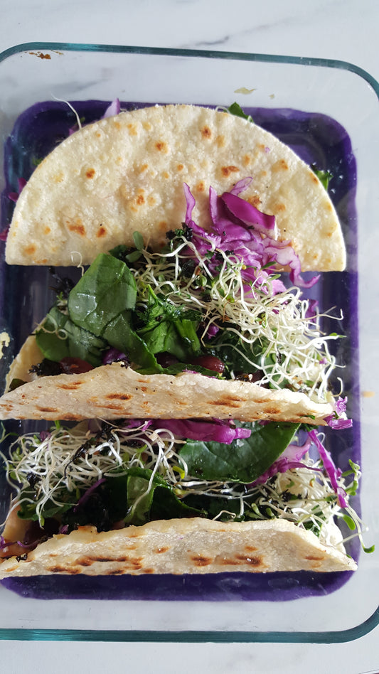 Vegan Lunch Tacos