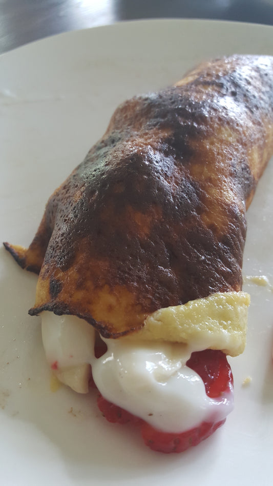 Sweet Breakfast Crepes Without Sugar