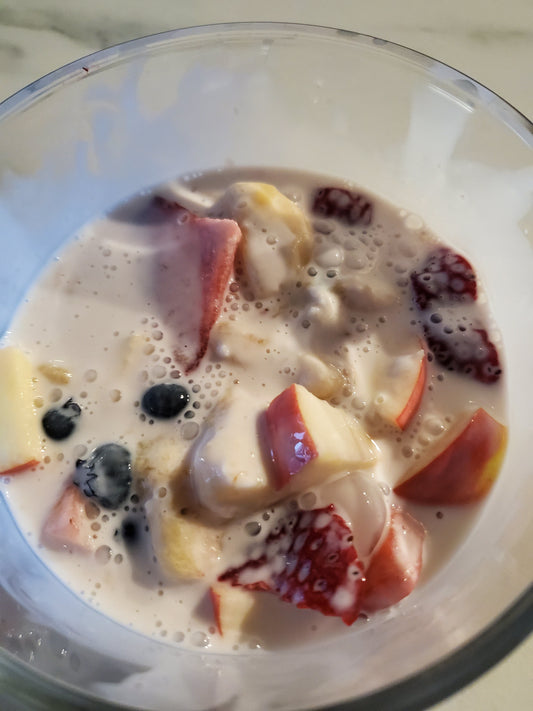 Berry and Coconut Cream Breakfast