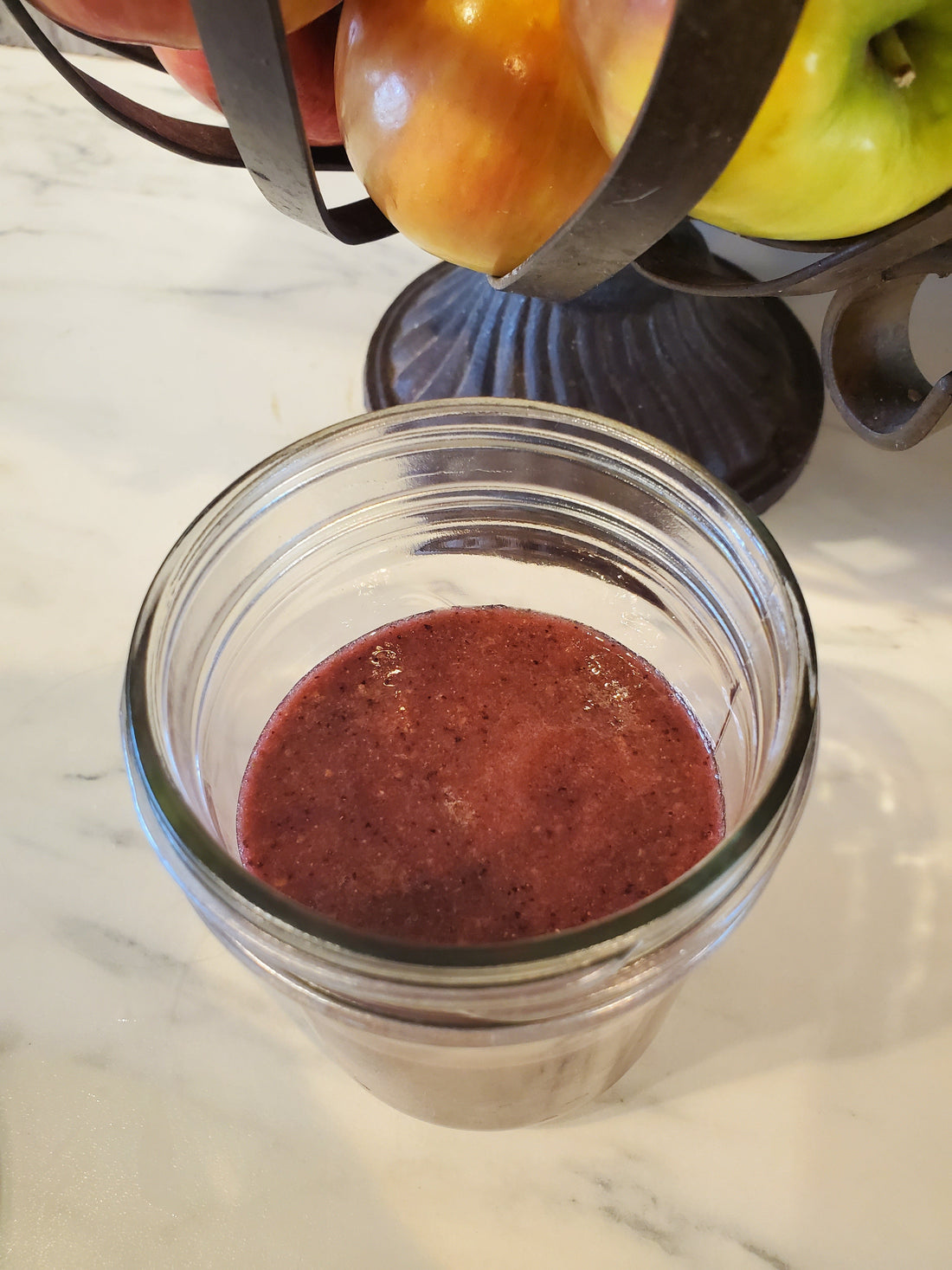 Anti inflammatory Pear Blueberry Green Smoothie