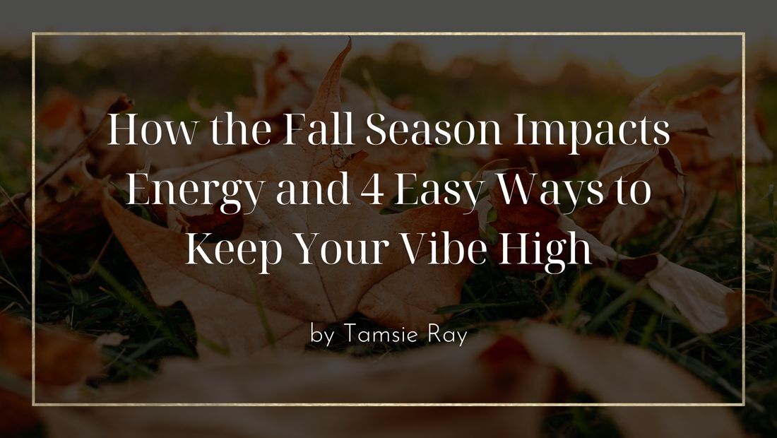 How the Fall Season Impacts Energy and 4 Easy Ways to Keep Your Vibe High