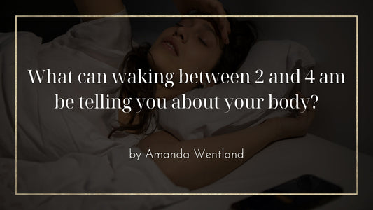 What can waking between 2 and 4 am be telling you about your body?