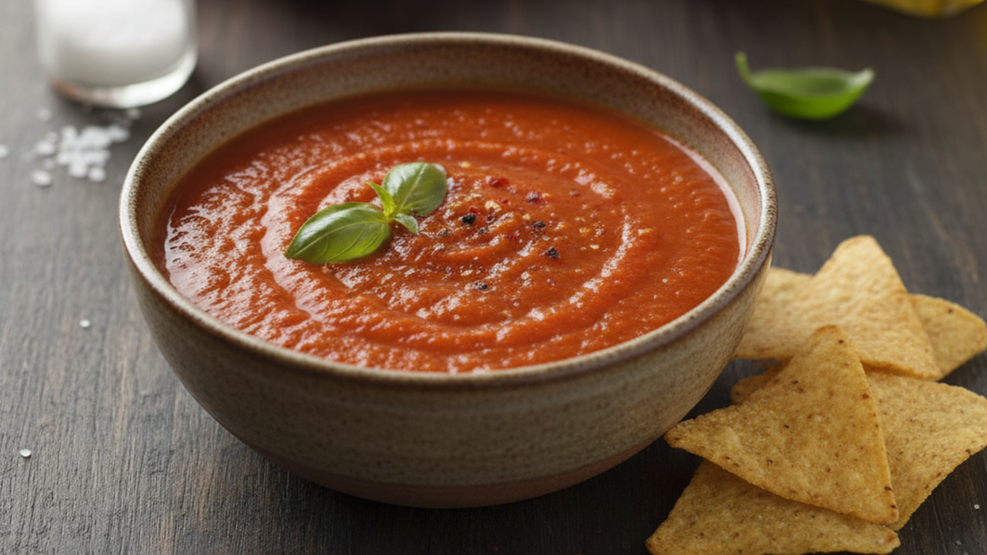 Ransomed Red Pepper Tomato Soup