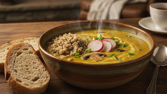 Gratitude,  Myopathy and Coconut Curry Soup