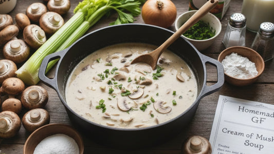 Gratitude, the "Little Things", and Homemade GF Cream of Mushroom Soup