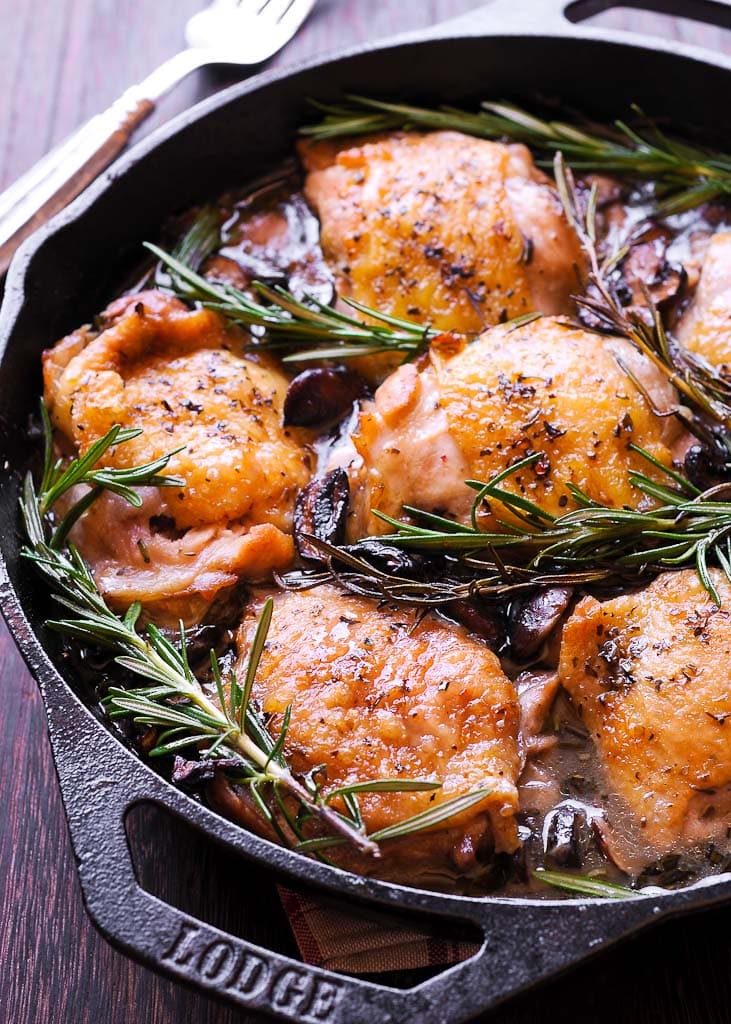 Rosemary Glazed Chicken and Vegetables