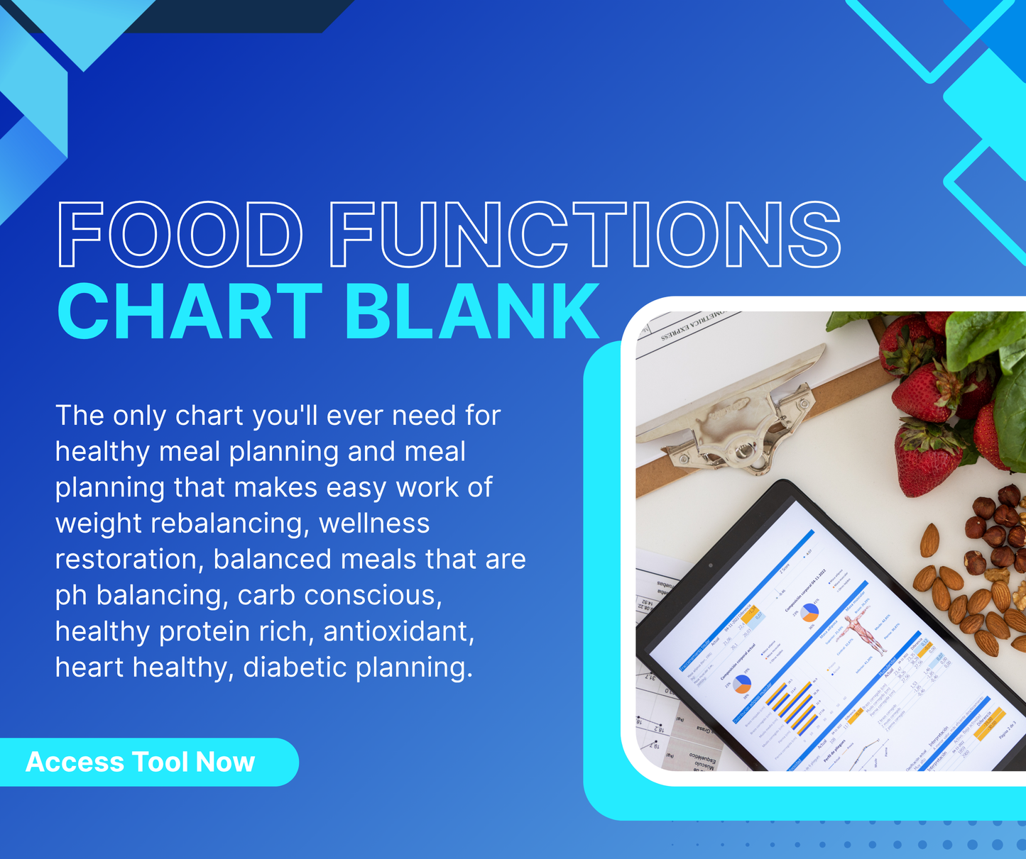 Food Functions Chart Blank