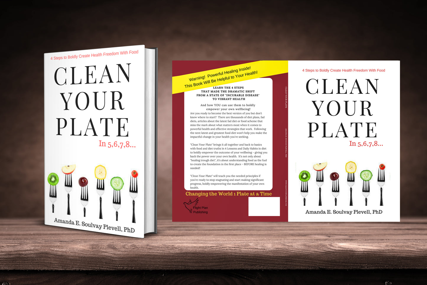 "Clean Your Plate"  Softcover Book